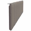 vidaXL Coussin de t&ecirc;te de lit Hanko taupe 200 cm tissu