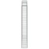 vidaXL Paniers &agrave; gabions arqu&eacute;s 7 pcs 200x30x220/240 cm fer galvanis&eacute;