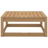 vidaXL Salon de jardin 2 pcs avec coussins Marron miel Bois de pin