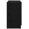 vidaXL Cabinet de salle de bain Ch&ecirc;ne noir 64,5 x 33,5 x 59 cm