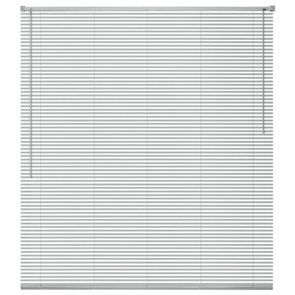 vidaXL Store Aluminium 100 x 130 cm Argent&eacute;