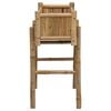 vidaXL Jardini&egrave;re avec support Naturel 50 x 38 x 74 cm Bambou