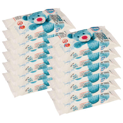 vidaXL Lingettes pour bébé 12 paquets 720 lingettes