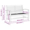 vidaXL Ensemble de canapé de jardin Naturel Bois de teck solide