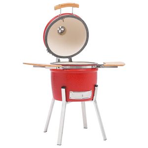 vidaXL Barbecue à fumoir Kamado Céramique 33 cm
