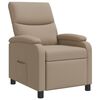 vidaXL Fauteuil inclinable Cappuccino Simili cuir