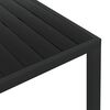 vidaXL Ensemble &agrave; manger de jardin coussins 7pcs R&eacute;sine tress&eacute;e Gris