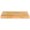 vidaXL Dessus de table &agrave; bord vivant 40x30x3,8 cm bois massif manguier