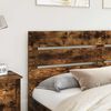 vidaXL T&ecirc;te de lit Ch&ecirc;ne fum&eacute; 200 cm Bois d'ing&eacute;nierie