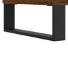 vidaXL Buffet haut Ch&ecirc;ne marron 34,5x34x180 cm Bois d'ing&eacute;nierie
