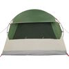 vidaXL Tente D&ocirc;me avec toit avec stockage Vert 455 x 252 x 178 cm