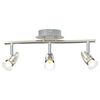 vidaXL Spot de plafond Nickel 36,5 x 10 x 12,5 cm M&eacute;tal