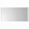 vidaXL Miroir de salle de bain LED avec miroir Transparent 100 x 50 cm