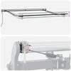 vidaXL Auvent r&eacute;tractable automatique bordeaux 300x250 cm