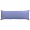 vidaXL Coussins de canap&eacute; 2 pcs Bleu 120 x 40 cm tissu