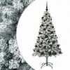 vidaXL Arbre de No&euml;l Artificiel avec Boule 120 cm 150 LED Blanc chaud