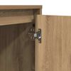 vidaXL Cabinet de chevet Ch&ecirc;ne artisanal 39 x 34,5 x 50 cm