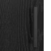 vidaXL Buffet Ch&ecirc;ne noir 34,5 x 34 x 90 cm Bois d'ing&eacute;nierie et fer