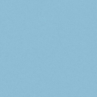vidaXL Oreiller d'extérieur lot de 2 60 x 40 cm Bleu clair