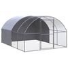 vidaXL Poulailler d'ext&eacute;rieur 3x4x2 m Acier galvanis&eacute;