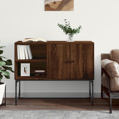 vidaXL Buffet chêne marron 100x40x79,5 cm bois d'ingénierie