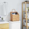 vidaXL Panier suspendu Naturel 30 x 17,5 x 49,5 cm Jacinthe d'eau