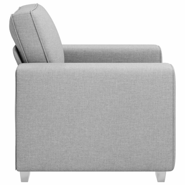 vidaXL Canap&eacute; Gris nuage 100 x 80 x 82 cm tissu