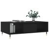 vidaXL Table basse noir 104x60x35 cm bois d'ing&eacute;nierie