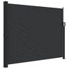 vidaXL Auvent lat&eacute;ral r&eacute;tractable noir 160x500 cm