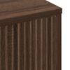vidaXL Cabinet de salle de bain Ch&ecirc;ne brun 39 x 23,5 x 65 cm