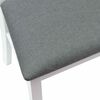 vidaXL Chaises de salle &agrave; manger 2 pcs Blanc 50 x 52,5 x 91 cm