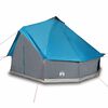vidaXL Tente familiale tipi 12 personnes bleu imperm&eacute;able