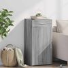 vidaXL Buffet sonoma gris 45x42,5x93 cm bois d'ing&eacute;nierie