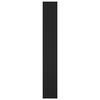 vidaXL Biblioth&egrave;que/S&eacute;parateur de pi&egrave;ce noir bois d'ing&eacute;nierie