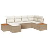 vidaXL Ensemble de canap&eacute; de jardin 7 pc 6-Nombre de places