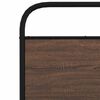 vidaXL Cadre de lit sans matelas 90x190cm ch&ecirc;ne marron bois ing&eacute;nierie