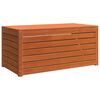 vidaXL Bo&icirc;te de Rangement avec stockage Brun cire 101 x 50,5 x 46,5 cm