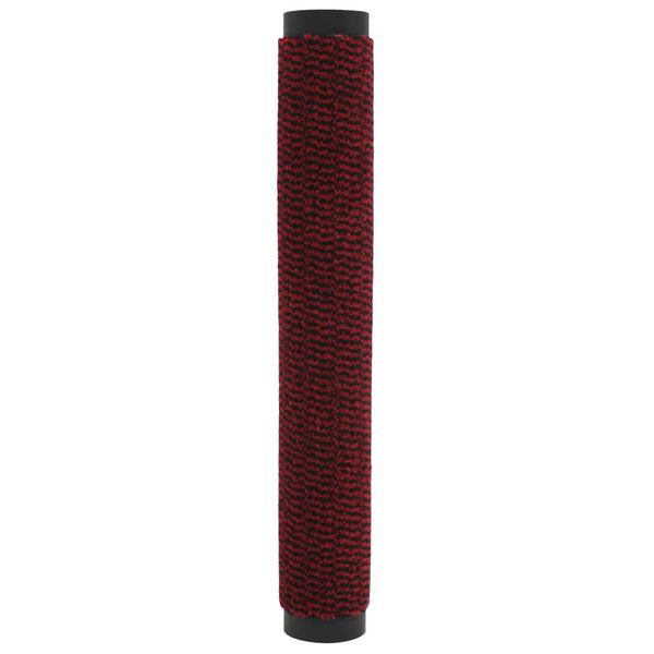 vidaXL Paillassons rectangulaires 2 pcs 90 x 150 cm Rouge
