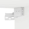 vidaXL Ensemble de mobilier de salle de bain avec tiroir 4 pcs Blanc
