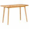 vidaXL Table &agrave; d&icirc;ner Naturel 100 x 55 x 75 cm Bois de mangue massif