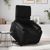 vidaXL Fauteuil inclinable &eacute;lectrique noir similicuir