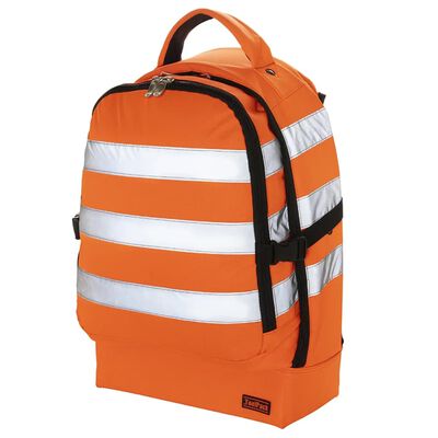 Toolpack Sac à dos à outils haute visibilité Guard Orange et noir