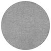 vidaXL Gazon artificiel avec picots Dia.95 cm Gris Rond