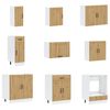 vidaXL Armoire de cuisine Lucca Ch&ecirc;ne Sonoma 80 x 46 x 81,5 cm