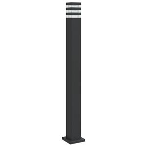 vidaXL Lampadaire d'ext&eacute;rieur noir 110 cm aluminium