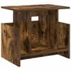 vidaXL Meuble TV 50 x 35 x 45 cm Ch&ecirc;ne fum&eacute; Bois d'ing&eacute;nierie
