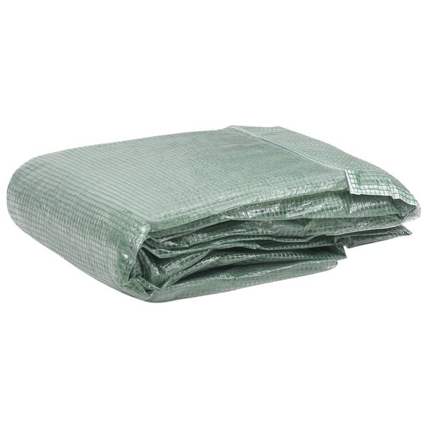 vidaXL Couverture de remplacement de serre (16 m&sup2;) 400x400x200 cm Vert