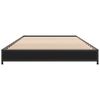 vidaXL Cadre de lit sans matelas noir 90x190 cm
