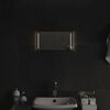 vidaXL Miroir de salle de bain &agrave; LED 20x40 cm