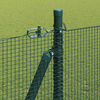 vidaXL Poteau de cl&ocirc;ture. Vert 25 x 1,6 m (maillage 12 x 12 mm)